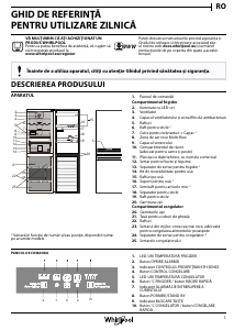 Manual Whirlpool BSNF 8533 OX Combina frigorifica