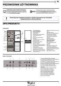 Instrukcja Whirlpool BSNF 8772 OX Lodówko-zamrażarka