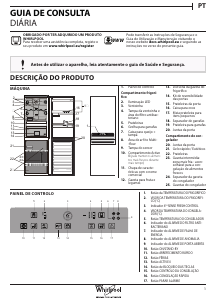 Manual Whirlpool BSNF 8783 OX Frigorífico combinado