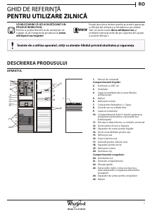 Manual Whirlpool BSNF 8993 PB Combina frigorifica