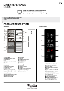 Manual Whirlpool BSNF 9583 OX Fridge-Freezer