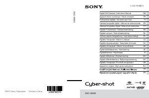 Manuale Sony Cyber-shot DSC-WX30 Fotocamera digitale