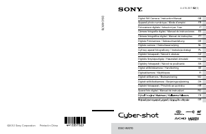 Manuale Sony Cyber-shot DSC-WX70 Fotocamera digitale