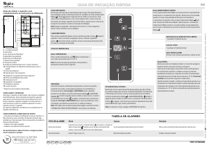 Manual Whirlpool SW8 AM2 D WR Frigorífico combinado