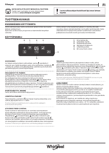 Käyttöohje Whirlpool SW8 AM2C WHRL Jääkaappipakastin