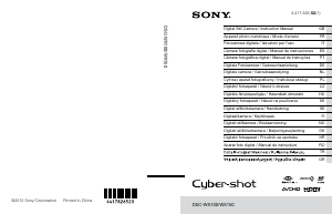 Kullanım kılavuzu Sony Cyber-shot DSC-WX100 Dijital kamera