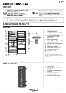 Manual Whirlpool T TNF 8211 OX AQUA Frigorífico combinado