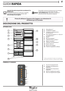 Mode d’emploi Whirlpool T TNF 8212 OX Réfrigérateur combiné