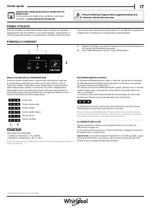 Manuale Whirlpool W5 711E OX Frigorifero-congelatore