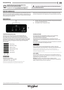 Bedienungsanleitung Whirlpool W5 711E OX Kühl-gefrierkombination