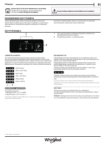 Manuál Whirlpool W5 711E W Lednice s mrazákem