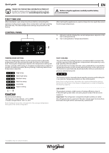 Manual Whirlpool W5 721E OX Fridge-Freezer