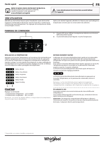 Руководство Whirlpool W5 911E OX Холодильник с морозильной камерой