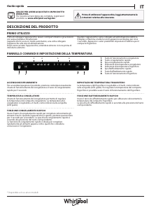 Manuale Whirlpool W7 831A OX Frigorifero-congelatore