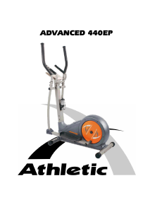 Manual Athletic Advanced 440EP Bicicleta elíptica