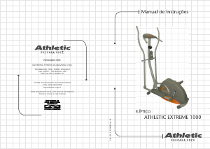 Manual Athletic Extreme 1000 Bicicleta elíptica