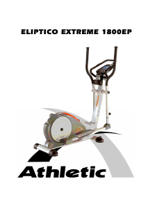 Manual Athletic Extreme 1800EP Bicicleta elíptica