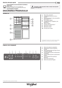 Manual Whirlpool WB70I 931 X Combina frigorifica