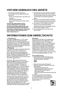 Bedienungsanleitung Whirlpool WBA3327 NF W Kühl-gefrierkombination