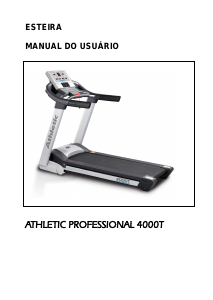 Manual Athletic Professional 4000T Bicicleta elíptica