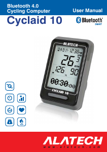 Handleiding ALATECH Cyclaid 10 Fietscomputer