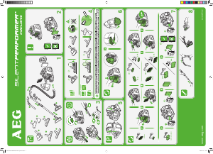 Handleiding AEG ASPC7160 Silent Performer Cyclonic Stofzuiger