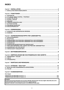 Bedienungsanleitung Whirlpool WBE3331 NF W Kühl-gefrierkombination