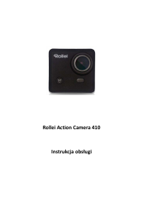 Instrukcja Rollei 410 Action cam