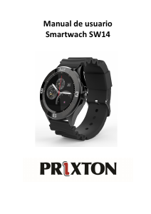 Manual de uso Prixton SW14 Smartwatch