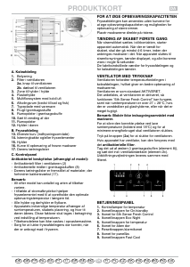 Brugsanvisning Whirlpool WBV3387 NFC IX Køle-fryseskab