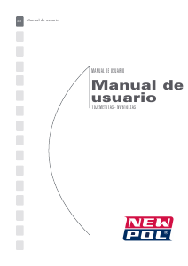 Manual de uso New Pol 10JEMET61AS Lavadora