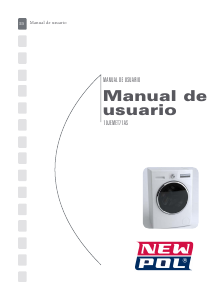 Manual de uso New Pol 10JEMET71AS Lavadora