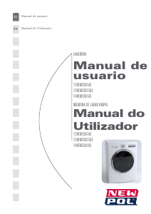 Manual New Pol 14NEMES8AS Máquina de lavar roupa