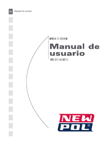 Manual de uso New Pol NW510F1 Lavadora