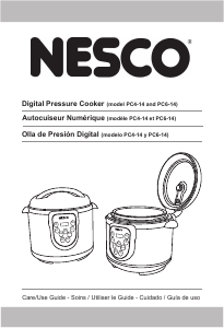 Manual de uso Nesco PC4-14P Olla a presión