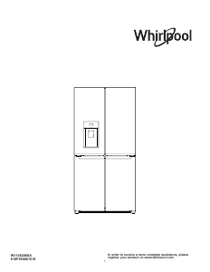 Handleiding Whirlpool WQ9I HO1X Koel-vries combinatie