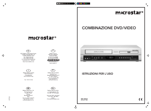 Manuale Microstar MR 9064 Combinazione DVD-Video