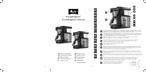 Handleiding Melitta AromaElegance Deluxe Koffiezetapparaat