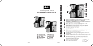 Manuale Melitta AromaElegance Therm Macchina da caffè