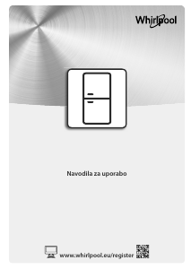 Priročnik Whirlpool WTNF 83Z MX H Hladilnik in zamrzovalnik
