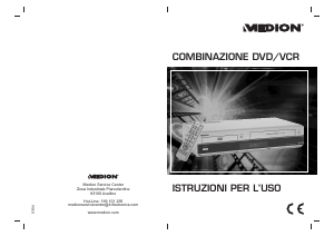 Manuale Medion MD40163 Combinazione DVD-Video