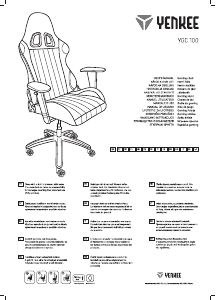 Használati útmutató Yenkee YGC 100 Irodai szék