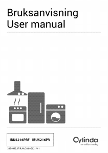 Manual Cylinda IBU 5216PRF Oven