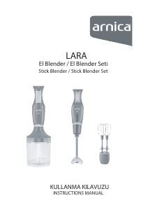 Manual Arnica GH21710 Lara Hand Blender
