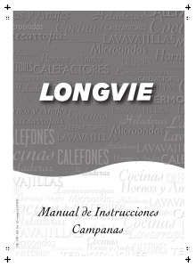 Manual de uso Longvie CTR160B Campana extractora