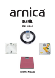 Kullanım kılavuzu Arnica EG52220 Banyo tartısı