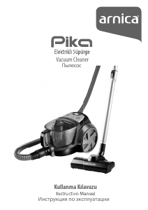 Manual Arnica ET14411 Pika Vacuum Cleaner