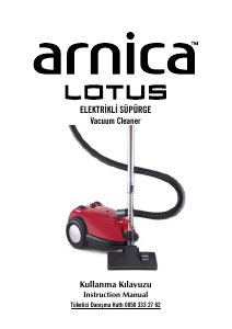 Kullanım kılavuzu Arnica ET14000 Lotus Elektrikli süpürge