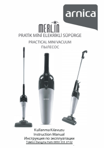 Manual Arnica ET13213 Merlin Vacuum Cleaner