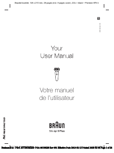 Mode d’emploi Braun 9300 3D Epilateur